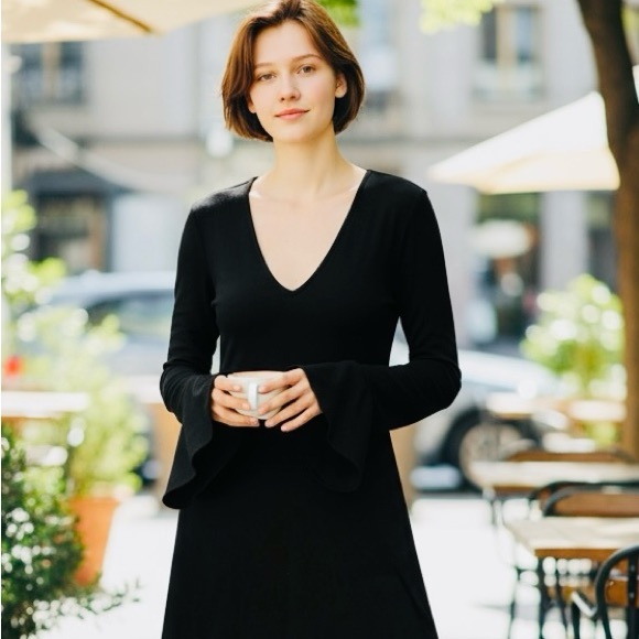 Original catwalk, jersey flare, black Versaci - Picture 2 of 10